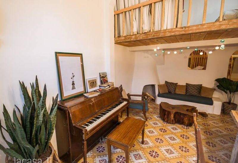 Phòng khách của Lacasa 2 homestay ở Đà Lạt