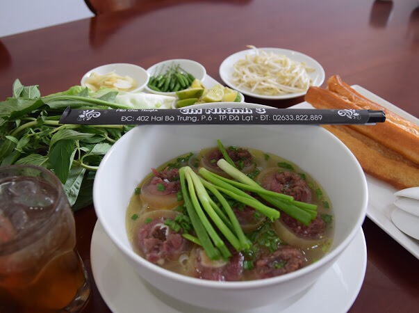 Phở đuôi bò tại quán phở Gia Truyền 3 Đà Lạt