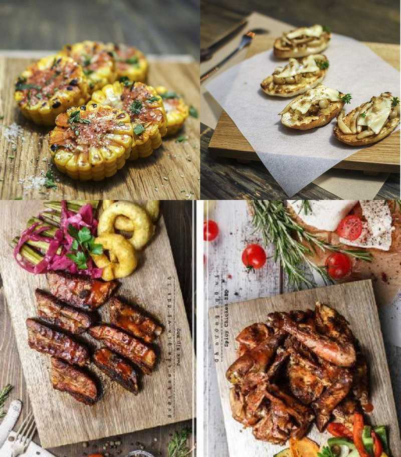 Đồ nhậu tại quán nhậu Barn House BBQ& BEER ở Đà Lạt