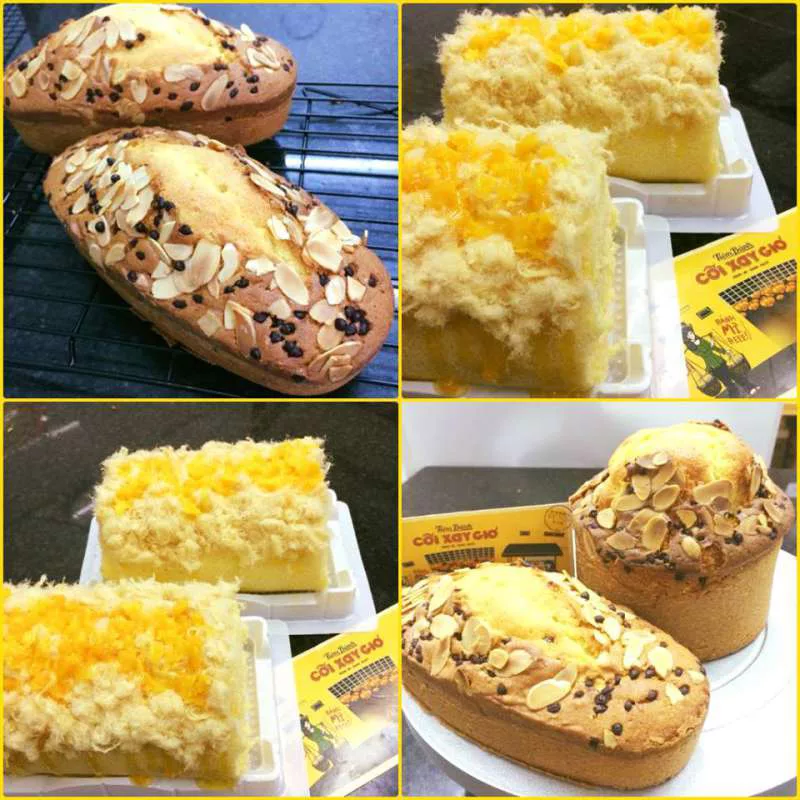 Bánh ngọt ở tiệm Cối Xay Gió Đà Lạt