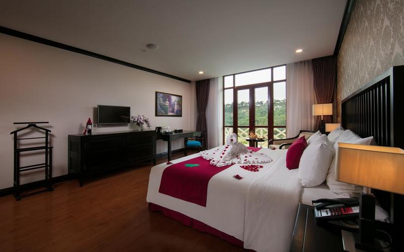 Phòng bên trong Resort Swiss-bel Đà Lạt