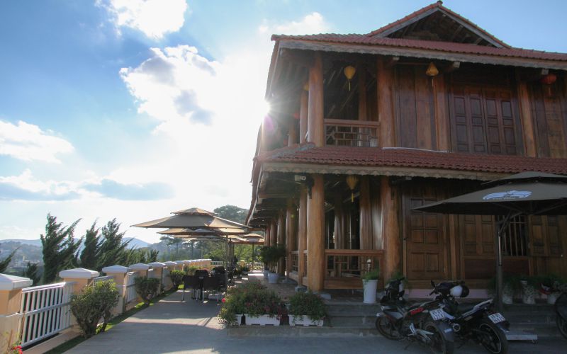 Một buổi chiều bình yên tại Cafe Tiên Dung Đà Lạt