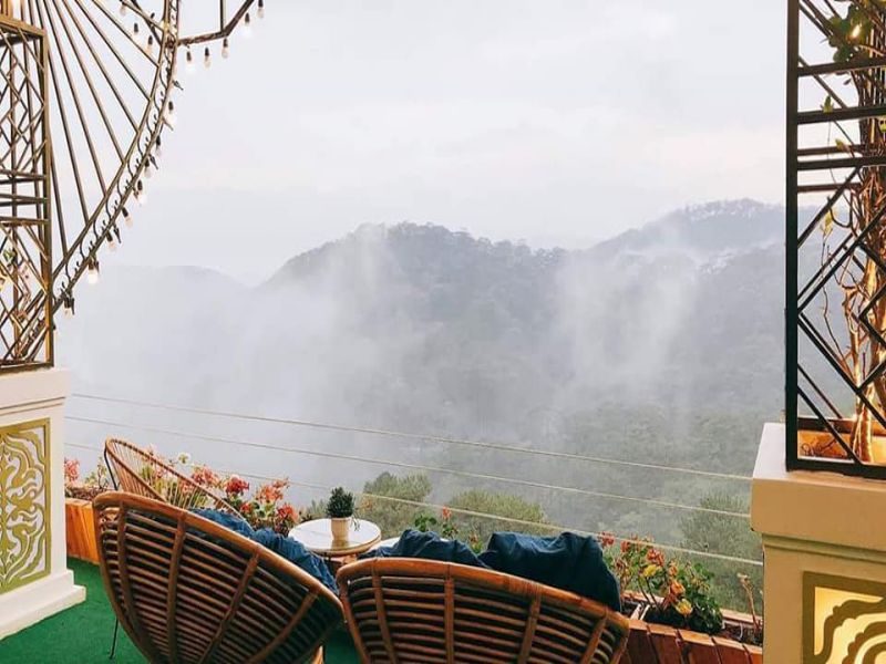 săn mây tại quán Horizon coffee Đà Lạt