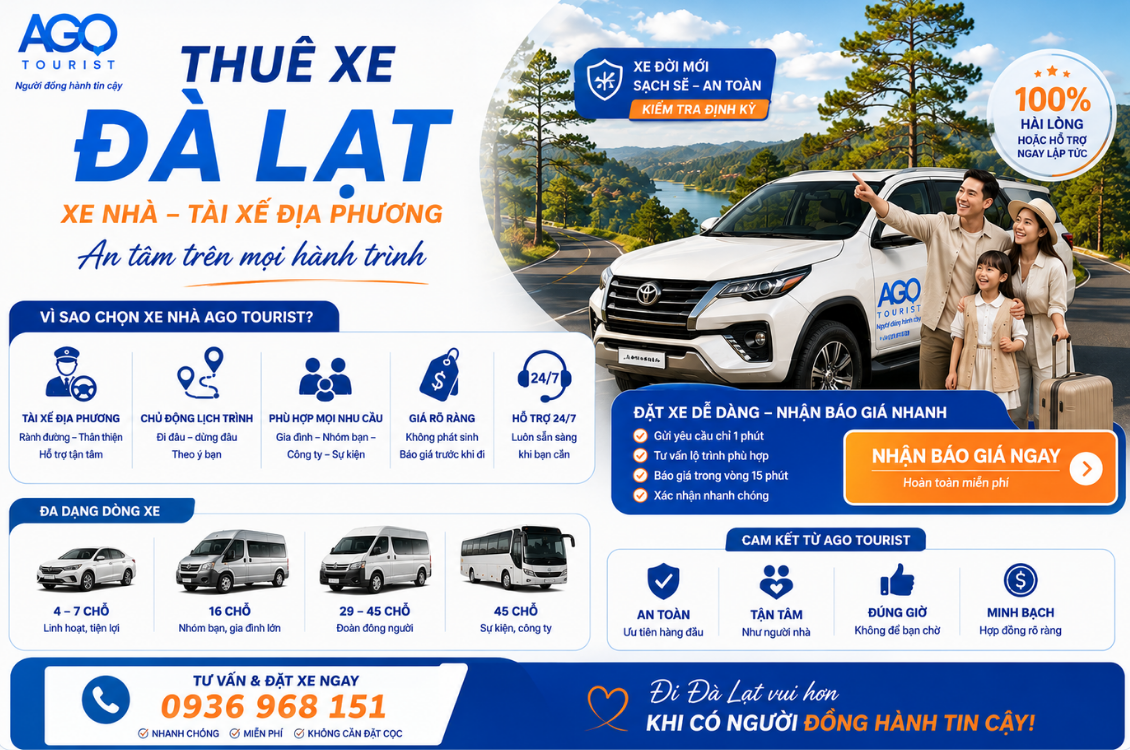 Thue xe Da Lat
