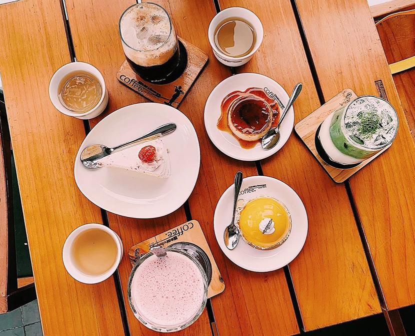 Quán cafe ăn sáng tại Đà Lạt