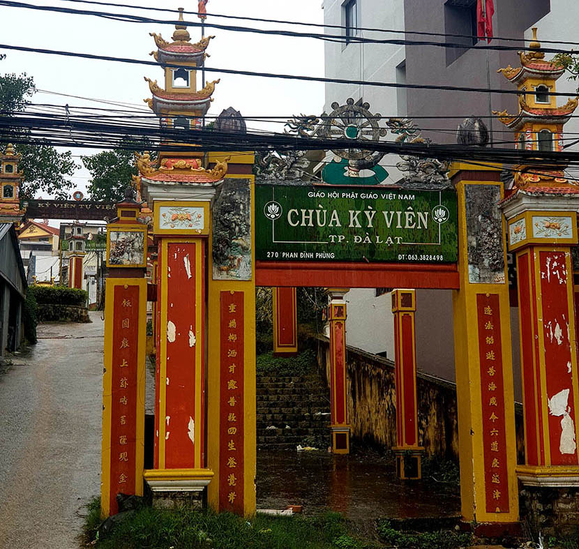 Chùa Kỳ Viên ở Đà Lạt
