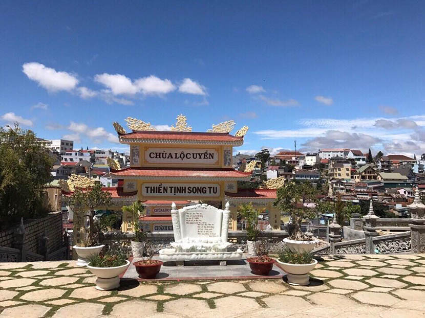 Chùa Lộc Uyển ở Đà Lạt