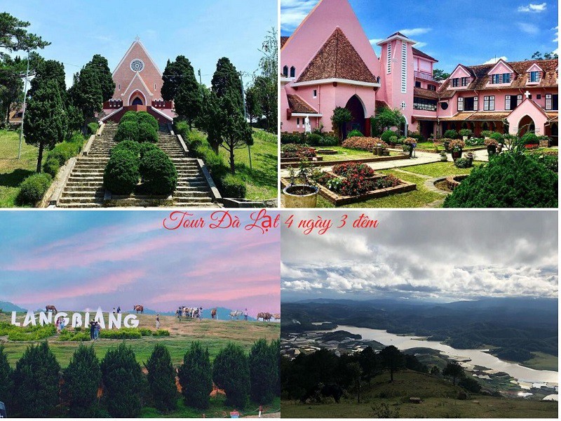 Tour Đà Lạt 4 ngày 3 đêm Tour tham quan Đà Lạt 4 ngày 3 đêm