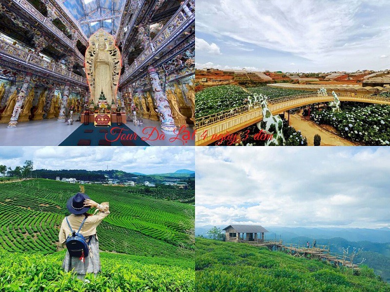 Tour du lịch Đà Lạt 4 ngày 3 đêm