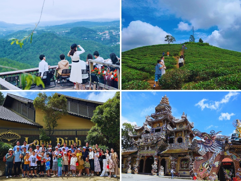 tour du lịch từ Hà Nội đi Đà Lạt 4 ngày 3 đêm