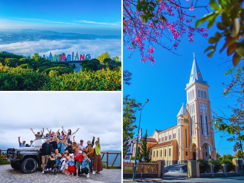 tour khởi hành từ Hà Nội đi Đà Lạt 4 ngày 3 đêm