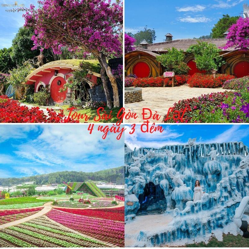 Tour du lịch Sài Gòn Đà Lạt 4 ngày 3 đêm Tour du lịch Sài Gòn Đà Lạt 4 ngày 3 đêm
