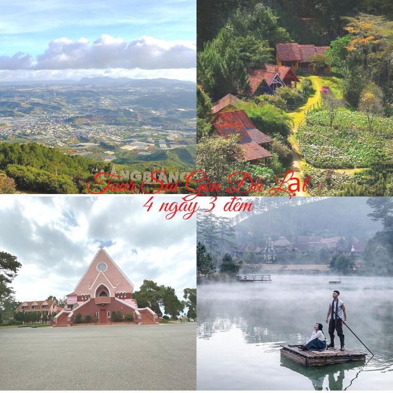 Tour Sài Gòn Đà Lạt 4 ngày 3 đêm