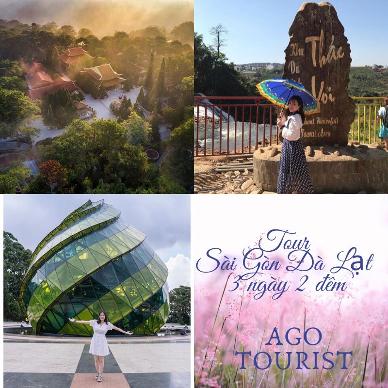Tour du lịch Sài Gòn đi Đà Lạt 3 ngày 2 đêm