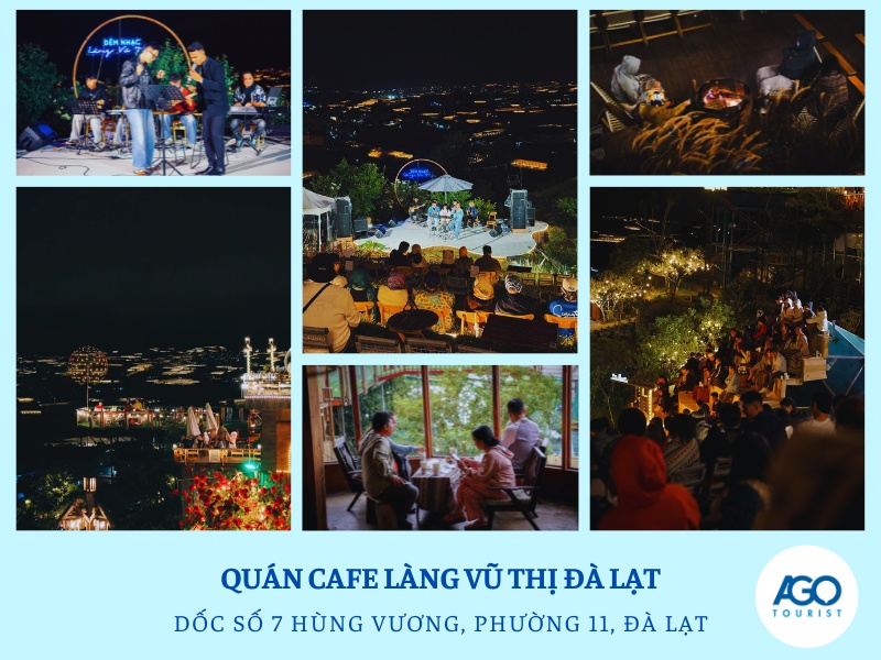 quán cafe view thung lũng đèn đẹp ở Đà Lạt,