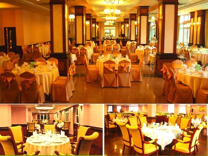 Không gian nhà hàng của Saigon Dalat Hotel