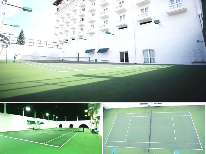 Sân tennis của khách sạn Saigon Dalat