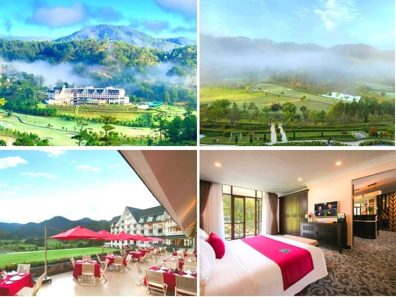 Khách sạn có view đồi núi đẹp ở Đà Lạt