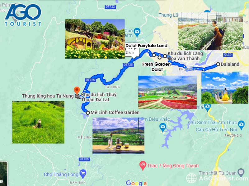 Địa điểm tham quan gần khu du lịch Thúy Thuận