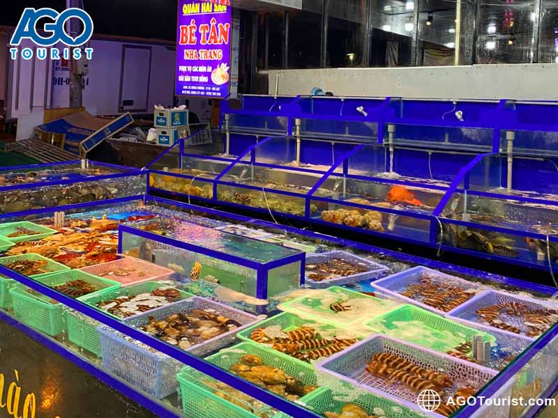 Quán hải sản tươi sống Bé Tân Nha Trang ở Đà Lạt