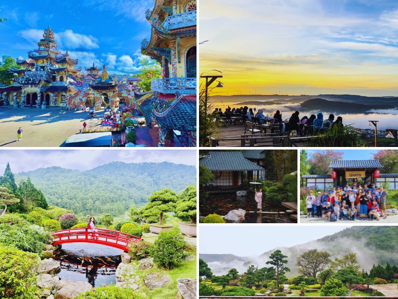 tour Bình Phước Đà Lạt 3 ngày 2 đêm