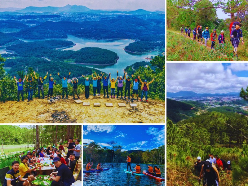 Tour trekking núi Pinhatt Đà Lạt