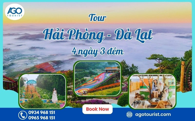 Tour Hải Phòng Đà Lạt 4 ngày 3 đêm