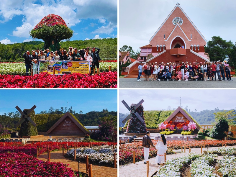 tour du lịch từ Quảng Bình đi Đà Lạt