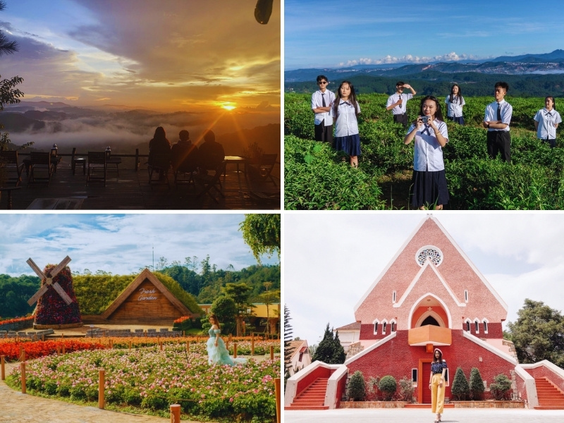 tour từ Hà Tĩnh đi Đà Lạt 3 ngày 2 đêm