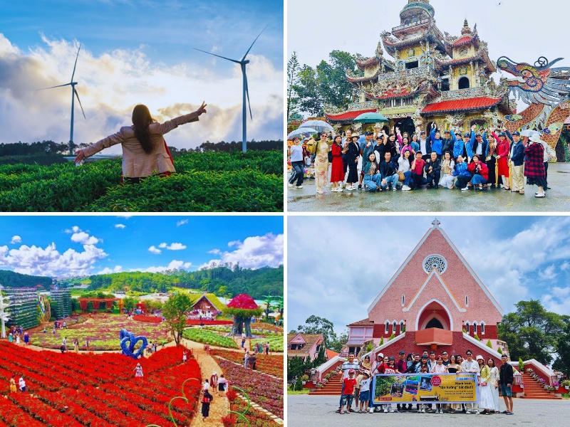 tour từ Phú Yên đi Đà Lạt 4 ngày 3 đêm