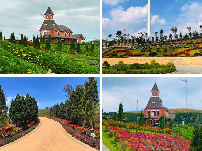 Euro Garden Dalat - Khu vườn châu Âu ở Đà Lạt