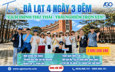 Tour Đà Lạt 4 ngày 3 đêm